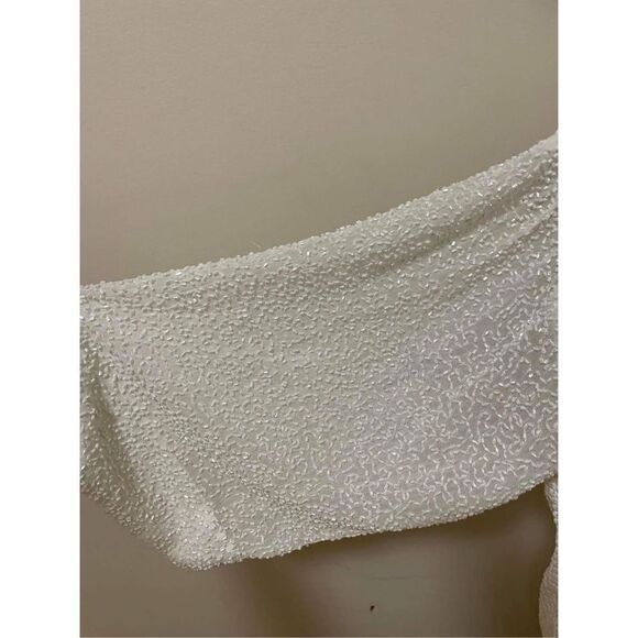 Anthropologie Let Me Be Sequin Mini Dress Size S - Picture 7 of 10